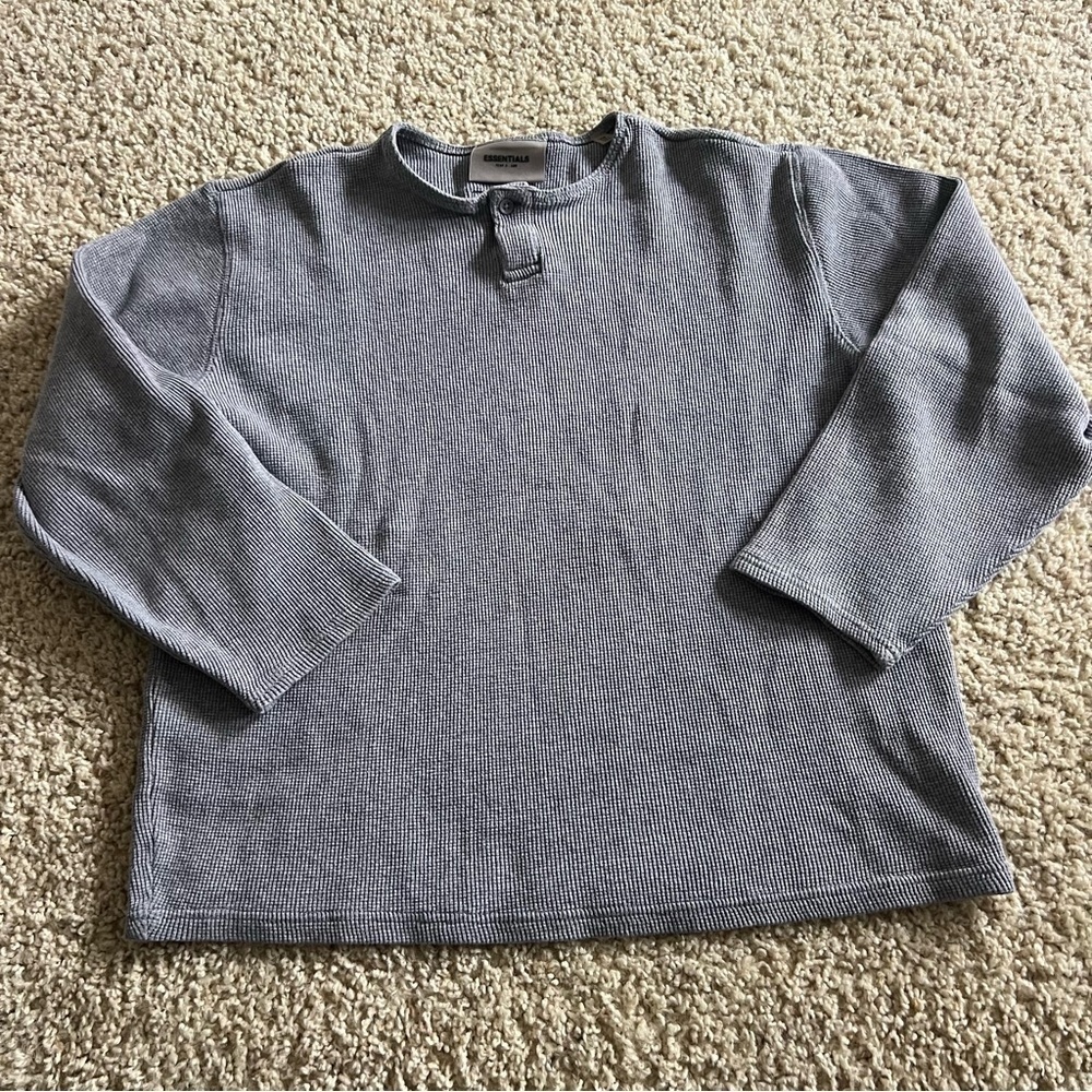 Essentials ribbed long sleeve